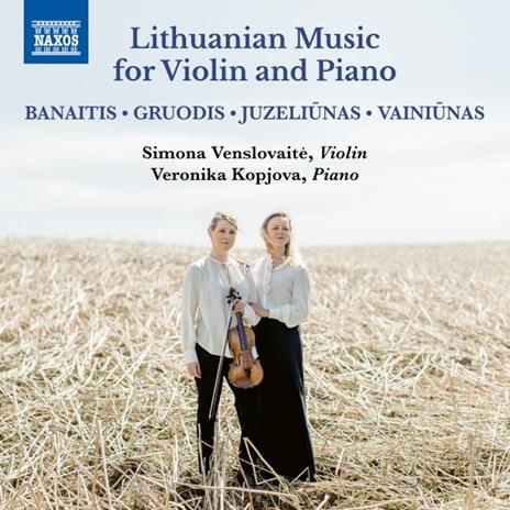 Lithuanian Music For Violin And Piano - CD Audio