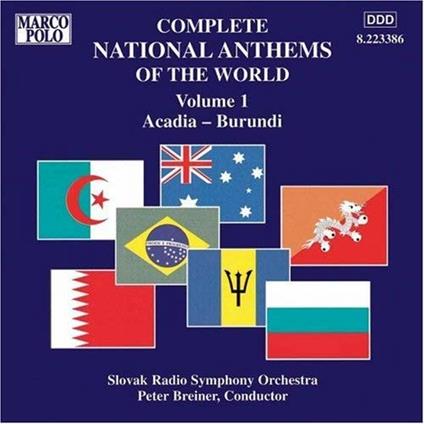 National Anthems 1 - CD Audio