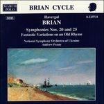 Sinfonie n.20, n.25, Fantastic Variations on an Old Rhyme - CD Audio di Havergal Brian