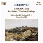 Settimino op.20 - Quintetto H.19 - Sestetto op.81b - CD Audio di Ludwig van Beethoven