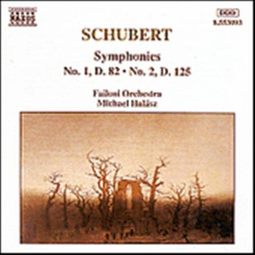 Sinfonie n.1, n.2 - CD Audio di Franz Schubert,Michael Halasz,Failoni Orchestra