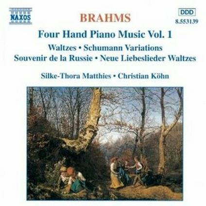Opere per pianoforte a 4 mani vol.1 - CD Audio di Johannes Brahms