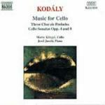 Musica per violoncello vol.1 - CD Audio di Zoltan Kodaly,Jeno Jandó,Maria Kliegel