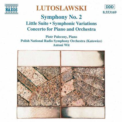 Sinfonia n.2 - Concerto per pianoforte - Piccola Suite - Variazioni sinfoniche - CD Audio di Witold Lutoslawski