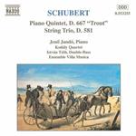Quintetto per pianoforte D667 - Trio per archi D581