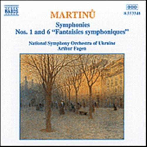 Sinfonie n.1, n.6 - CD Audio di Bohuslav Martinu