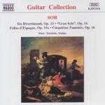 Divertimenti op.13 - Sonata op.14 - Follie di Spagna op.15 - Sonata seconda op.15b - Tema variato op.15c - 5 Fantasie op.16 - CD Audio di Joseph Fernando Macari Sor,Marc Teicholz