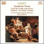 Dalla culla alla tomba - Amleto - Orfeo - CD Audio di Franz Liszt,New Zealand Symphony Orchestra,Michael Halasz