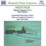 Concerto per pianoforte n.2 - Quintetto con pianoforte - CD Audio di Nikolaj Medtner