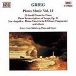 Opere per pianoforte vol.14 - CD Audio di Edvard Grieg
