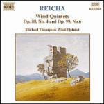Quintetti per strumenti a fiato op.88 n.4, op.99 n.6 - CD Audio di Michael Thompson Wind Quintett,Antonin Reicha