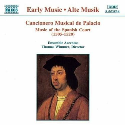 Cancionero Musical de Palacio 1505-1520 - CD Audio