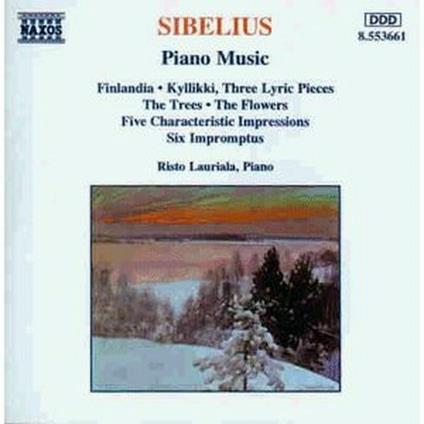 Musica per pianoforte: Killikki - Gli alberi - I fiori - 6 Impromptus - Finlandia - CD Audio di Jean Sibelius