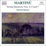 Quartetti per archi vol.3 - CD Audio di Bohuslav Martinu