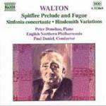 Spitfire - Sinfonia concertante - Variazioni su un tema di Hindemith - Marcia - CD Audio di William Walton,Peter Donohoe,English Northern Philharmonia,Paul Daniel