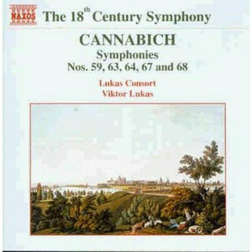 Sinfonie n.59, n.63, n.64, n.67, n.68 - CD Audio di Christian Cannabich