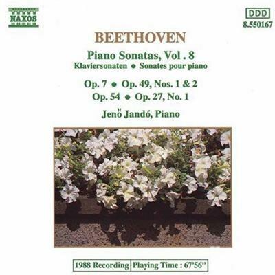 Piano Sonatas vol.8 - CD Audio di Ludwig van Beethoven,Jeno Jandó