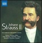 Musica orchestrale completa - CD Audio di Johann Strauss
