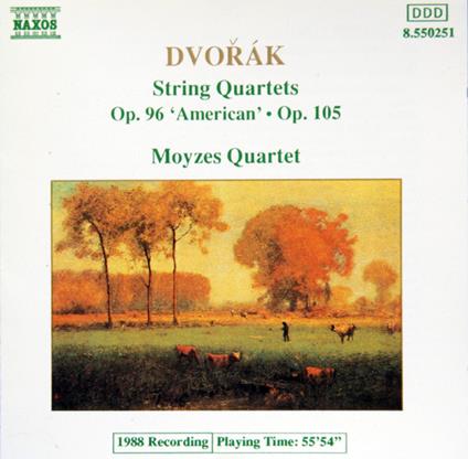 String Quartets American - CD Audio di Antonin Dvorak