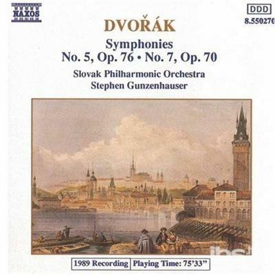 Sinfonie n.5, n.7 - CD Audio di Antonin Dvorak
