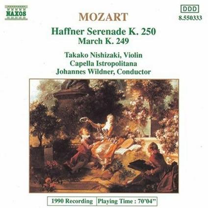 Haffner Serenade - CD Audio di Wolfgang Amadeus Mozart