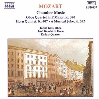 Oboe Quartet Etc. - CD Audio di Wolfgang Amadeus Mozart