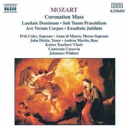 Coronation Mass - Ave Verum - CD Audio di Wolfgang Amadeus Mozart
