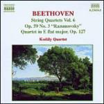 Quartetti per archi vol.6 - CD Audio di Ludwig van Beethoven,Kodaly Quartet