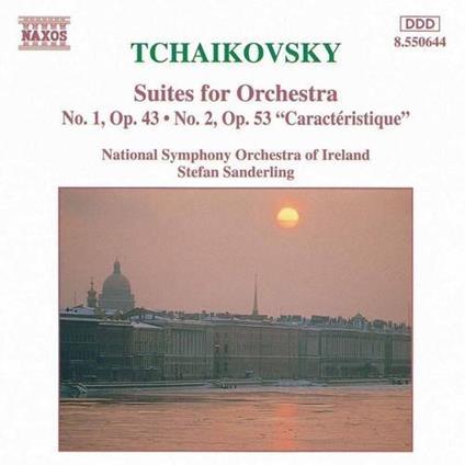 Suites For Orchestra 1 & 2 - CD Audio di Pyotr Ilyich Tchaikovsky