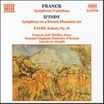 Variazioni sinfoniche per pianoforte e orchestra - CD Audio di César Franck