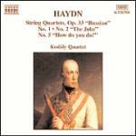 Quartetti op.33 n.1, n.2, n.5 - CD Audio di Franz Joseph Haydn