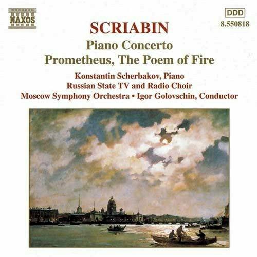 Concerto per pianoforte - Prometeo - Preludi - Fragilità op.51 n.1 - CD Audio di Alexander Scriabin,Konstantin Scherbakov,Moscow Symphony Orchestra,Igor Golovchin