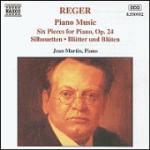 6 Pezzi op.24 - Silhouetten op.53 - Blätter und Blüten - CD Audio di Max Reger,Jean Martin
