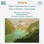 Concerti per pianoforte n.1, n.2 - Polacca brillante - Konzertstück - CD Audio di Carl Maria Von Weber