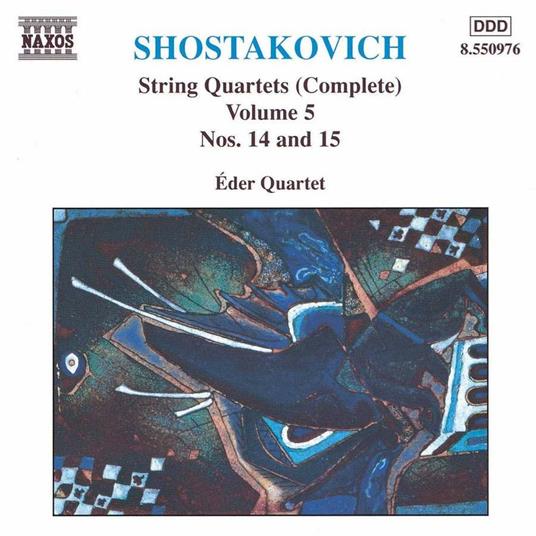 Quartetti per archi n.14, n.15 - CD Audio di Dmitri Shostakovich,Eder Quartet