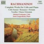 Opere complete per violoncello e pianoforte - CD Audio di Sergei Rachmaninov
