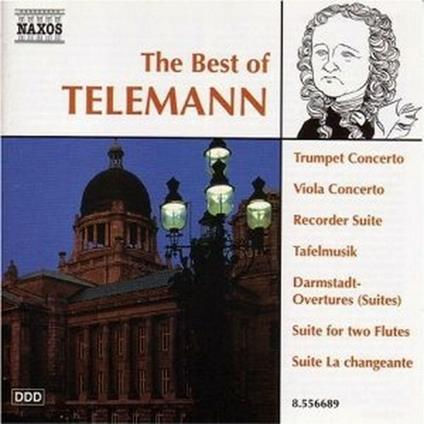 The Best of Telemann - CD Audio di Georg Philipp Telemann,Orchestra of the Golden Age
