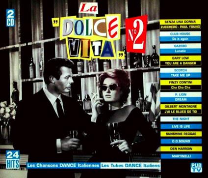 Les Chansons Dance Italiennes - CD Audio