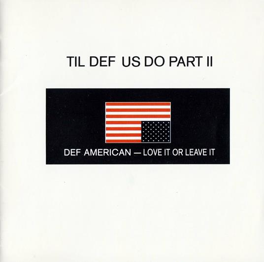Til Def Us Do Part II - CD Audio