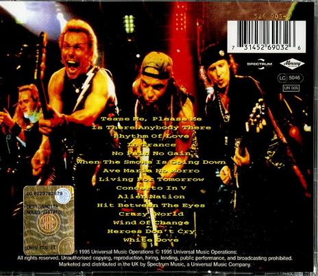 Live Bites - CD Audio di Scorpions - 2