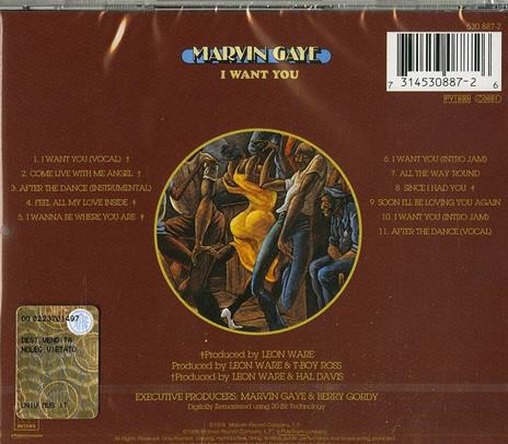 I Want you - CD Audio di Marvin Gaye - 2