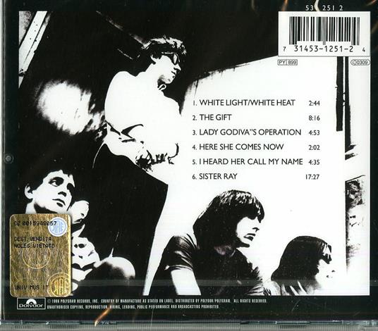 White Light White Heat - CD Audio di Velvet Underground - 2