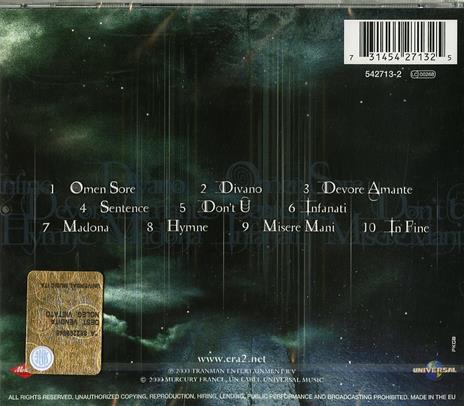 Era 2 - CD Audio di Era - 2