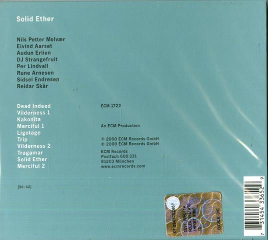 Solid Ether - CD Audio di Nils Petter Molvaer - 2