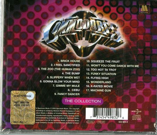 Commodores. The Collection - CD Audio di Commodores - 2