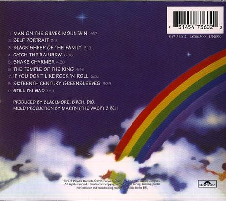 Ritchie Blackmore's Rainbow - CD Audio di Rainbow - 2