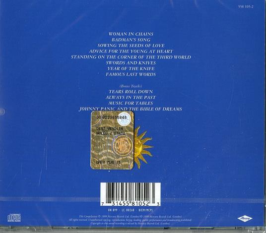 The Seeds of Love - CD Audio di Tears for Fears - 2