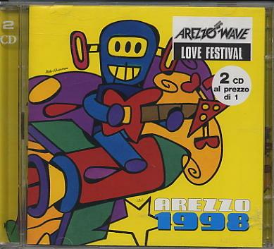 Arezzo Wave Love Festival 1998 - CD Audio
