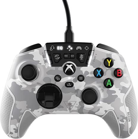 Turtle Beach Recon Grigio, Bianco USB Gamepad PC, Xbox, Xbox One, Xbox Series S, Xbox Series X