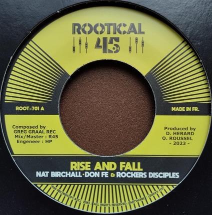Rise And Fall - Vinile LP di Nat Birchall